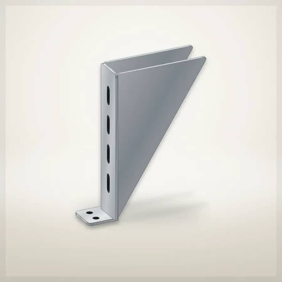 براکت مثلثی سینی کابل — نبشی، لچکی و براکت | پروفیل کالا